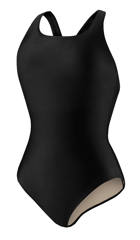 Adoretex Women's Polyester Conservative Lap w/Soft Bra Swimsuit (FP005)