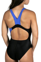 Adoretex Girl's/Women's Wide Strap Splice One Piece Swimsuit (FN024)
