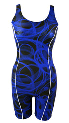 Adoretex Women Unitard Stellar Spirals Swimsuit (FU004)