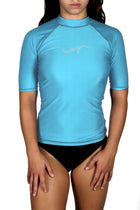 Adoretex Women's Plus Size UPF 50+ Short Sleeve Rashguard (RS006P)
