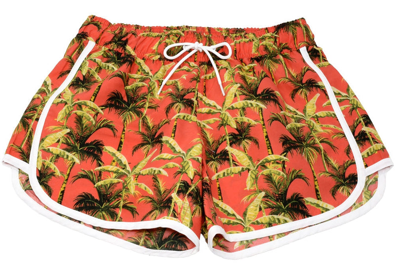 Adoretex Women's Tropical Printed Beach Board Shorts (FBP014)