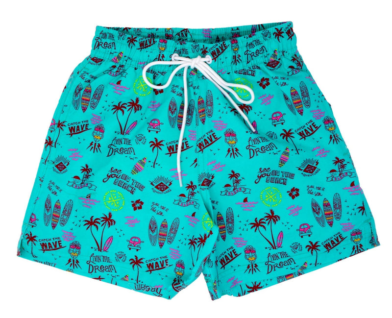Adoretex Boy's Summer Printed Beach Board Shorts (MP021)