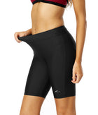 Adoretex Women's Swim Bike Shorts Jammer Swimsuit with Built-In Brief (FJ003)