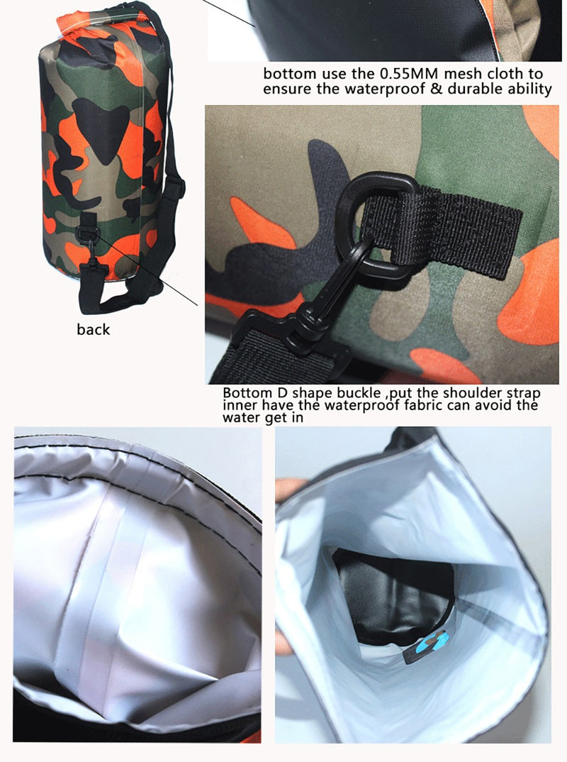 Camo Waterproof Dry Bag (WP-07)