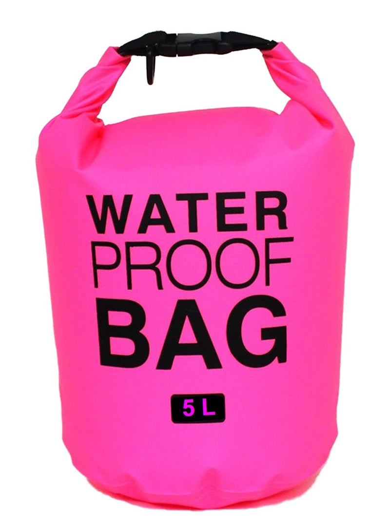5L Solid Waterproof Dry Bag for Sports and Outdoors (WP-06)
