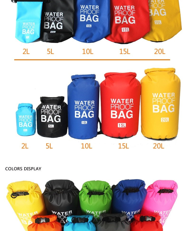5L Solid Waterproof Dry Bag for Sports and Outdoors (WP-06)