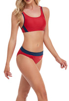 Adoretex Women's Sports Bra Workout Bikini Set with Removable Soft Cups (FN042)
