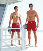 Adoretex Men's Guard Mesh Lining Pockets Swim Trunks Swimsuit (MG012)