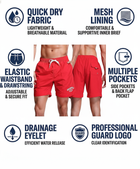 Adoretex Men's Guard Mesh Lining Pockets Swim Trunks Swimsuit (MG012)