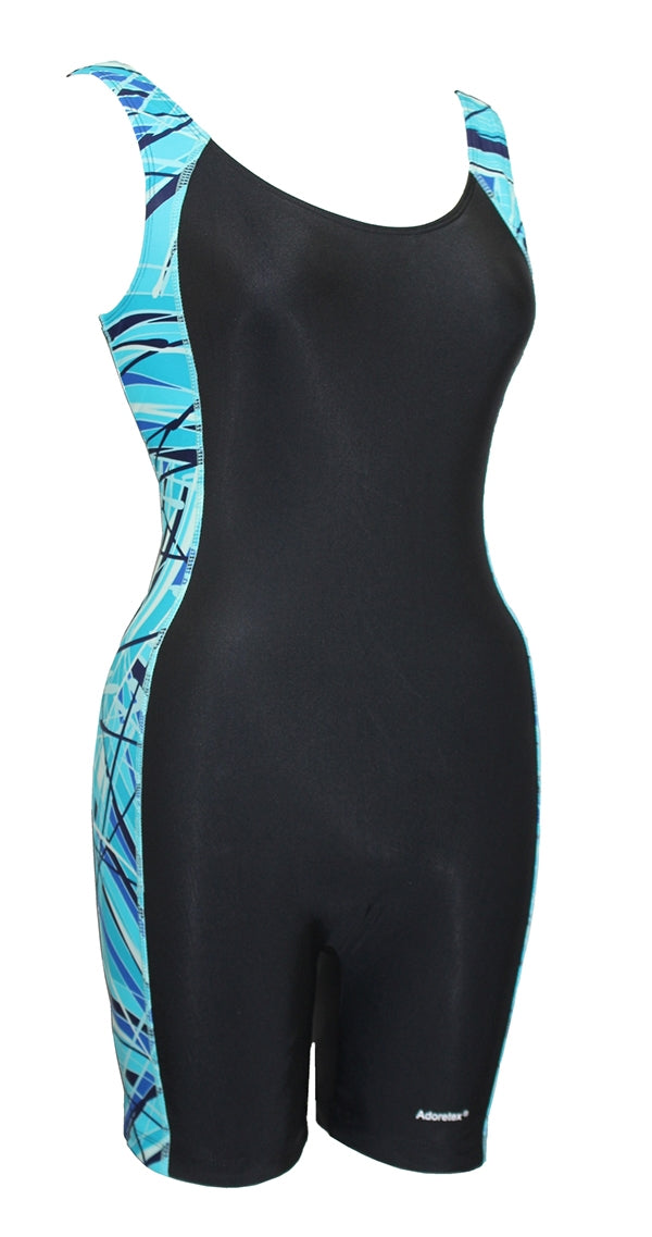 Adoretex Plus Size Women's Lycra Unitard Swimsuit (FU006P)