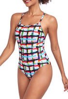 Adoretex Girl's/Women's Printed Adjustable Straps Swimsuit with Padded Bra (FN054)