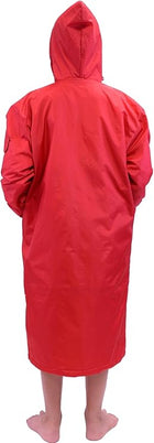 Adoretex Unisex Water Resistant Swim Parka for Adults and Kids Black Lining (PK005)