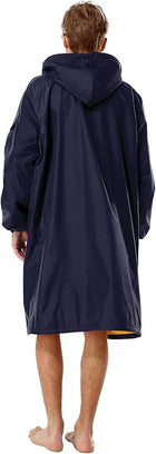 Adoretex Unisex Water Resistant Swim Parka for Adults and Kids Yellow Lining (PK005)