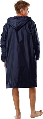 Adoretex Unisex Water Resistant Swim Parka for Adults and Kids Red Lining (PK005)