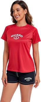 Adoretex Women's Guard Sun Protection Short Sleeve Shirts (TSG06F)