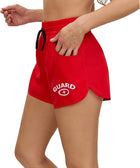 Adoretex Women's Quick Dry Elastic Waistband Lightweight Swim Board Shorts (FGB016)