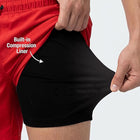 Adoretex Men's Guard Swim Shorts With Compression Liner