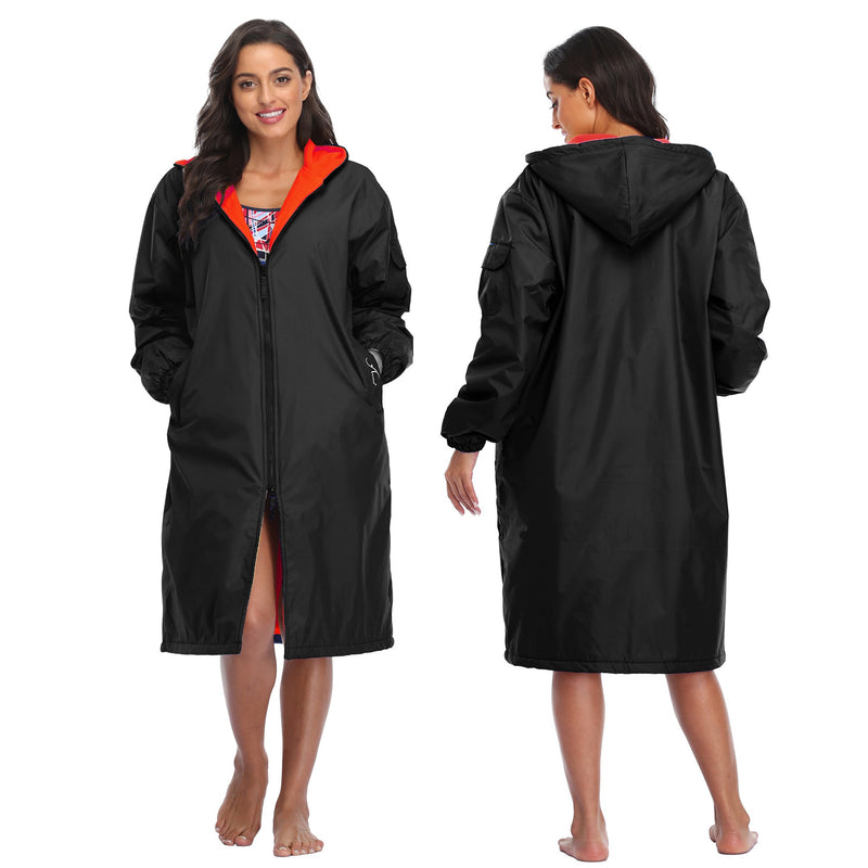 Adoretex Unisex Adult/Youth Swim Parka | Navy & Ocean Blue