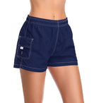 Adoretex Women's Quick Dry Elastic Waistband Lightweight Swim Board Shorts (FB013)