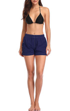 Adoretex Women's Quick Dry Elastic Waistband Lightweight Swim Board Shorts (FB013)