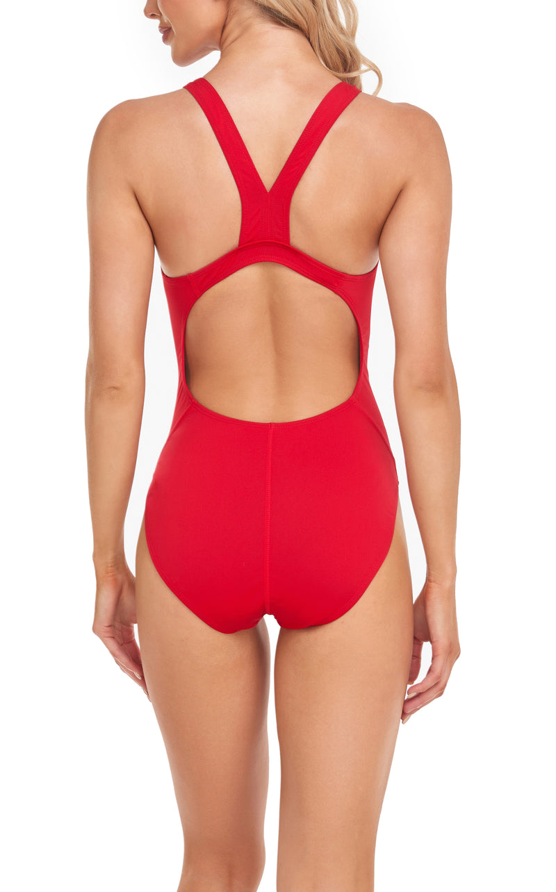 Adoretex Women's Guard Polyester Wide Strap Swimsuit (FGP02)