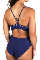 Adoretex Girl's/Women's Thin Strap Swimsuit with Piping (FN008)