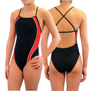 Adoretex Girl's/Women's Thin Strap Open Back One Piece Swimsuit (FN013)