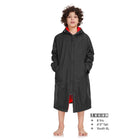 Adoretex Unisex Water Resistant Swim Parka for Adults and Kids Red Lining (PK005)