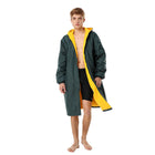Adoretex Unisex Water Resistant Swim Parka for Adults and Kids Yellow Lining (PK005)