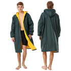 Adoretex Unisex Water Resistant Swim Parka for Adults and Kids Yellow Lining (PK005)