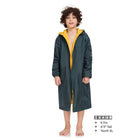 Adoretex Unisex Water Resistant Swim Parka for Adults and Kids Yellow Lining (PK005)
