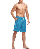 Adoretex Men's 20-inch Length Fast Drying Polyester Swim Trunk (M0001)