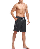 Adoretex Men's 20-inch Length Fast Drying Polyester Swim Trunk (M0001)
