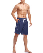 Adoretex Men's 20-inch Length Fast Drying Polyester Swim Trunk (M0001)
