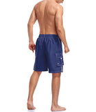 Adoretex Men's 20-inch Length Fast Drying Polyester Swim Trunk (M0001)
