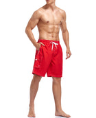 Adoretex Men's 20-inch Length Fast Drying Polyester Swim Trunk (M0001)