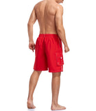 Adoretex Men's 20-inch Length Fast Drying Polyester Swim Trunk (M0001)