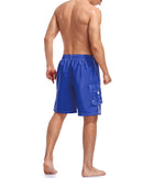 Adoretex Men's 20-inch Length Fast Drying Polyester Swim Trunk (M0001)