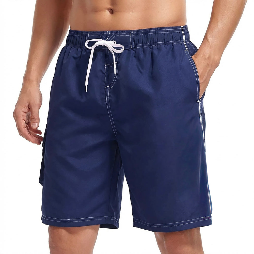 Adoretex Men's 20-inch Length Fast Drying Polyester Swim Trunk (M0001) Adoretex Men's 20-inch Length Fast Drying Polyester Swim Trunk (M0001)