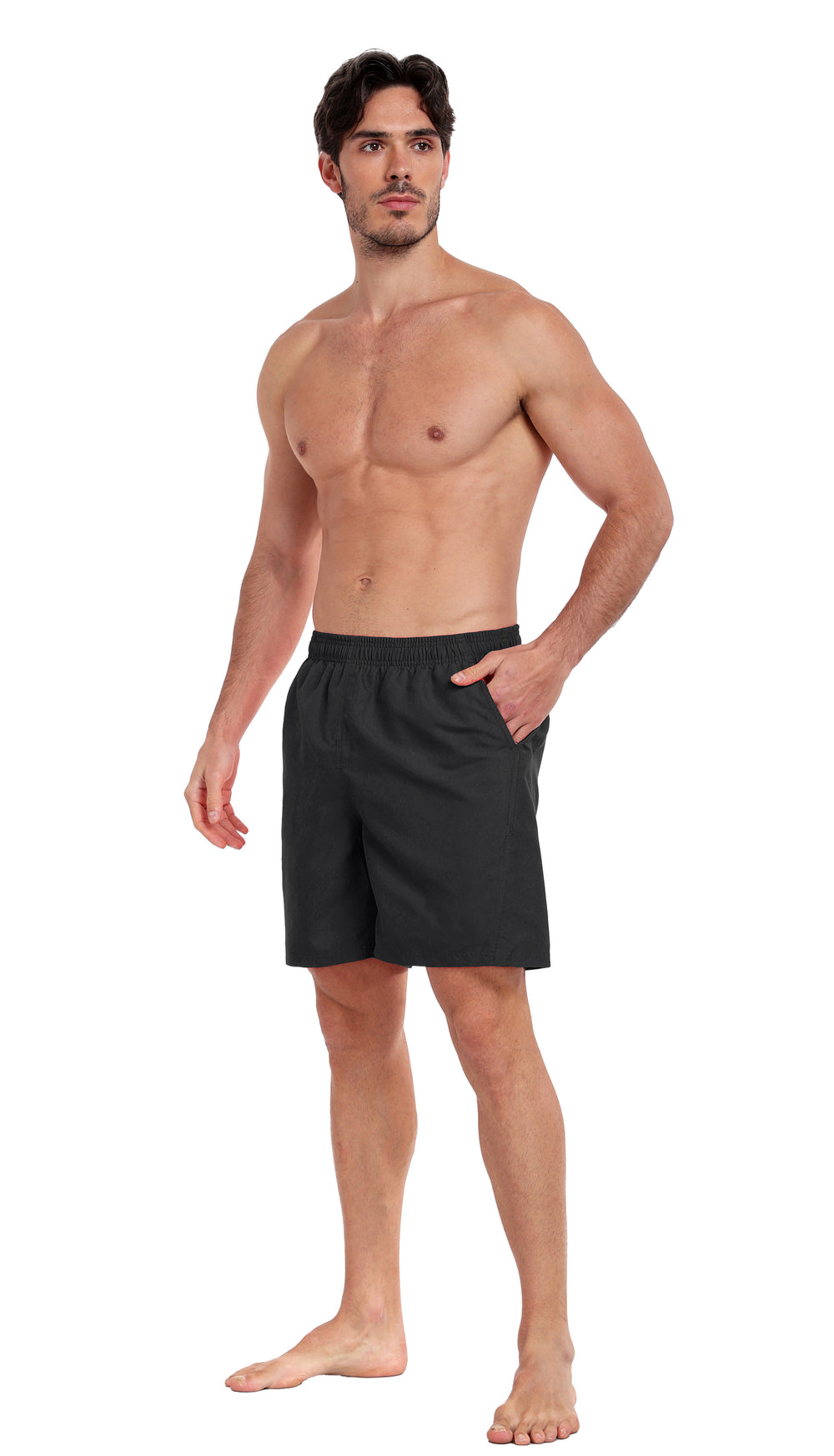 値引きする Solid Men's Adoretex Swim Mesh Trunks Swim Shorts Board フィットネス・競泳水着