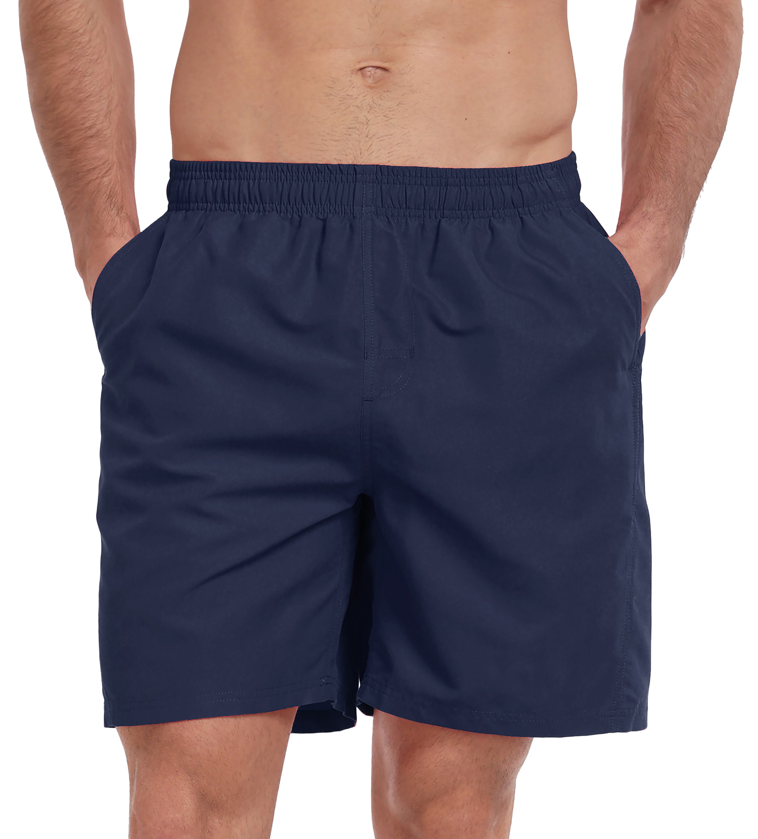 Adoretex Men's Solid Swim Board Shorts Swim Trunks Mesh