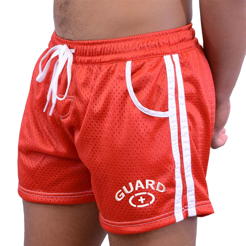 Adoretex Men's Guard Mesh Sports 3 Inches Shorts with Liner (MGT003)