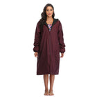 Adoretex Unisex Water Resistant Swim Parka for Adults and Kids Black Lining (PK005)