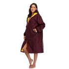 Adoretex Unisex Water Resistant Swim Parka for Adults and Kids Yellow Lining (PK005)