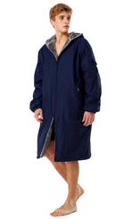 Adoretex Unisex Solid Faux Fur Lining Swim Parka (PK003)