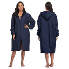 Adoretex Unisex Water Resistant Swim Parka for Adults and Kids Black Lining (PK005)