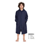 Adoretex Unisex Water Resistant Swim Parka for Adults and Kids Black Lining (PK005)