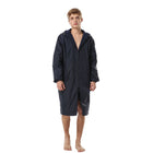 Adoretex Unisex Water Resistant Swim Parka for Adults and Kids Navy Lining (PK005)
