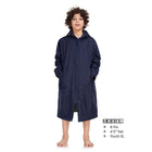 Adoretex Unisex Water Resistant Swim Parka for Adults and Kids Navy Lining (PK005)