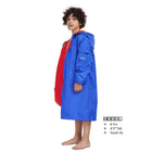 Adoretex Unisex Water Resistant Swim Parka for Adults and Kids Red Lining (PK005)